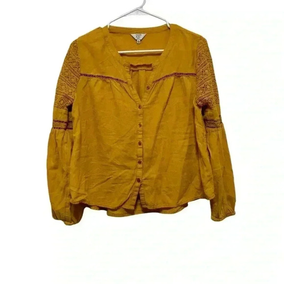 Mustard Yellow Women's Top - Picture 1 of 3